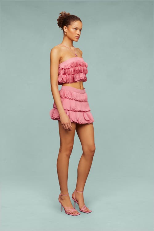 Amur Jazzlyn Applique Fringe Skirt