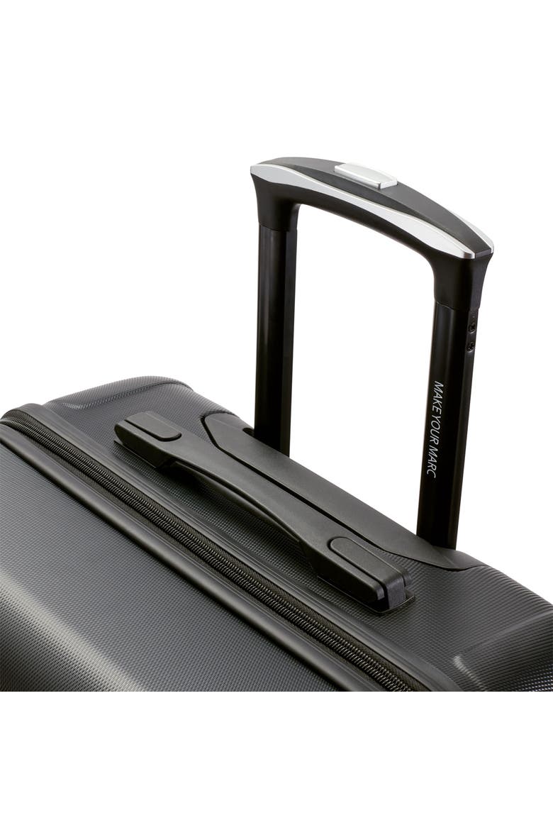 Lotus Upright Suitcase, Alternate, color, Black