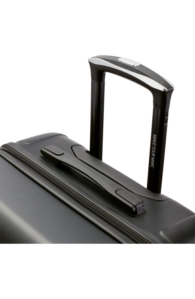 Marc New York Lotus 21" Upright Carry On Suitcase, Alternate, color, Black