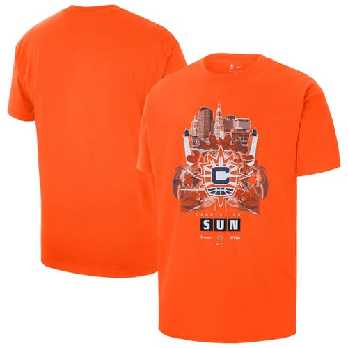 Nike Orange Connecticut Sun Original Content Max90 T-shirt In Orange