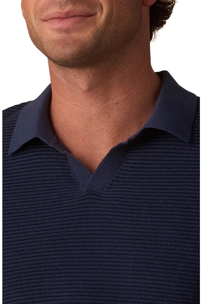 Robles Bird's Eye Polo, Alternate, color, DENIM/ DARK NAVY