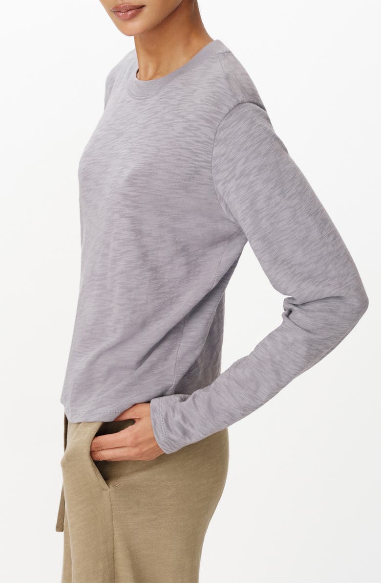 ATM Anthony Thomas Melillo Long Sleeve Cotton Slub Jersey Top, Main, color, 