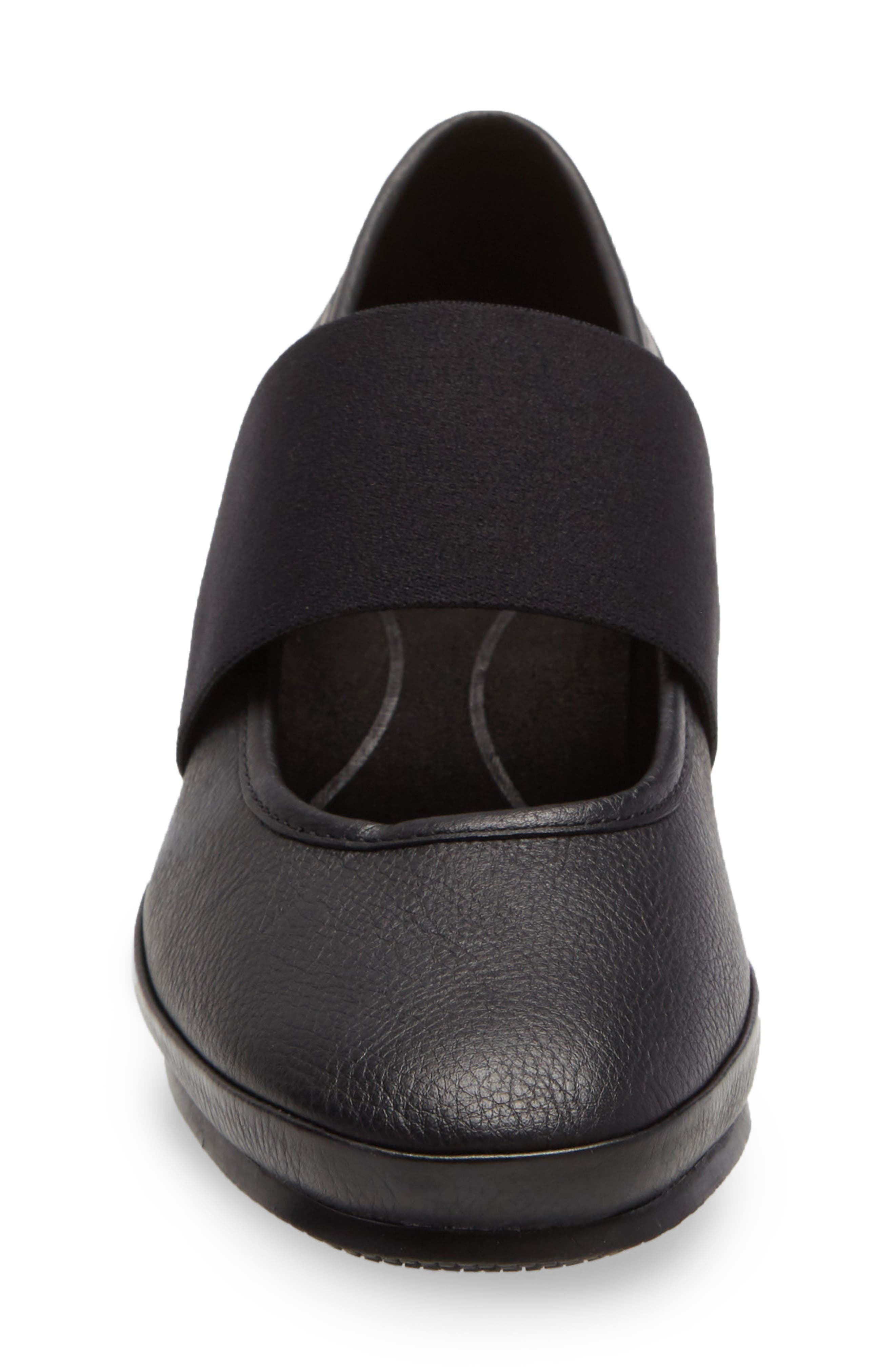 Alright Pump, Alternate, color, BLACK LEATHER/ BLACK