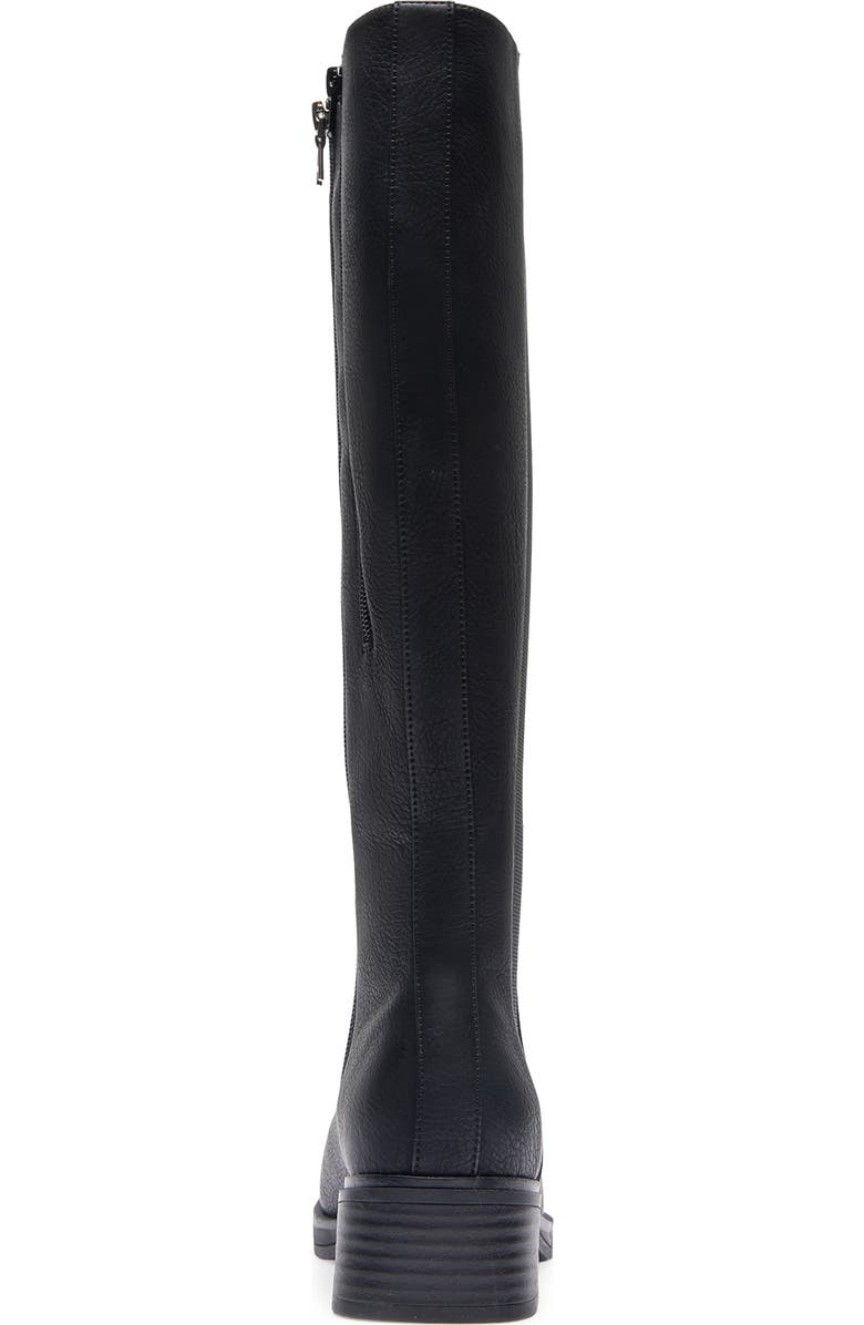 Aerosoles Daria Knee High Boot, Alternate, color, Black Grainy Pu