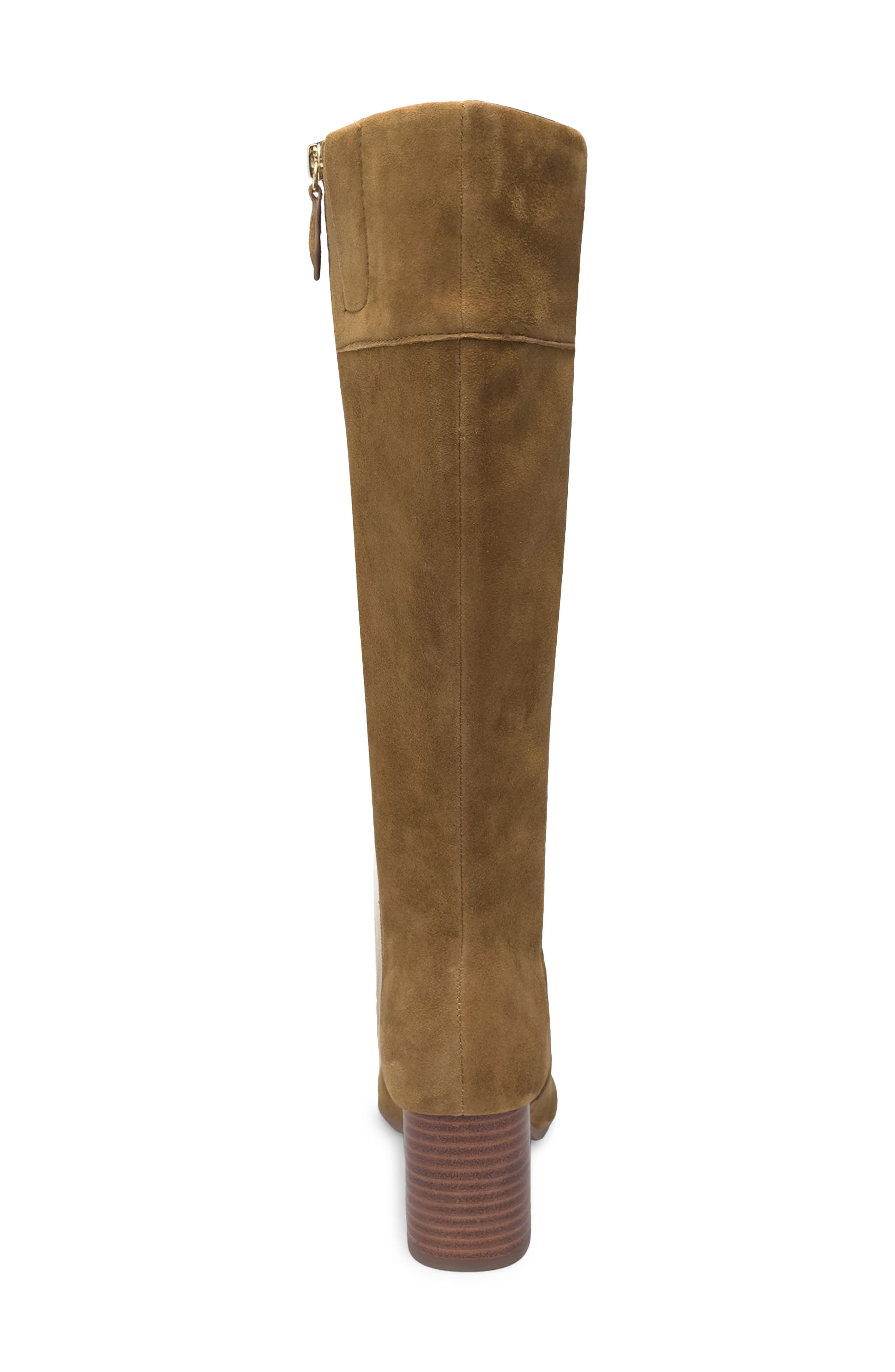 Aerosoles Minerva Knee High Boot, Alternate, color, Tobacco Suede