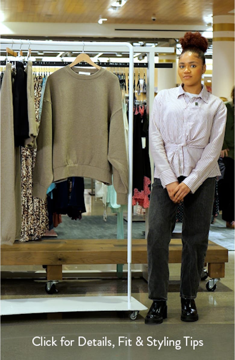 Classic Crewneck Sweatshirt, sales video thumbnail