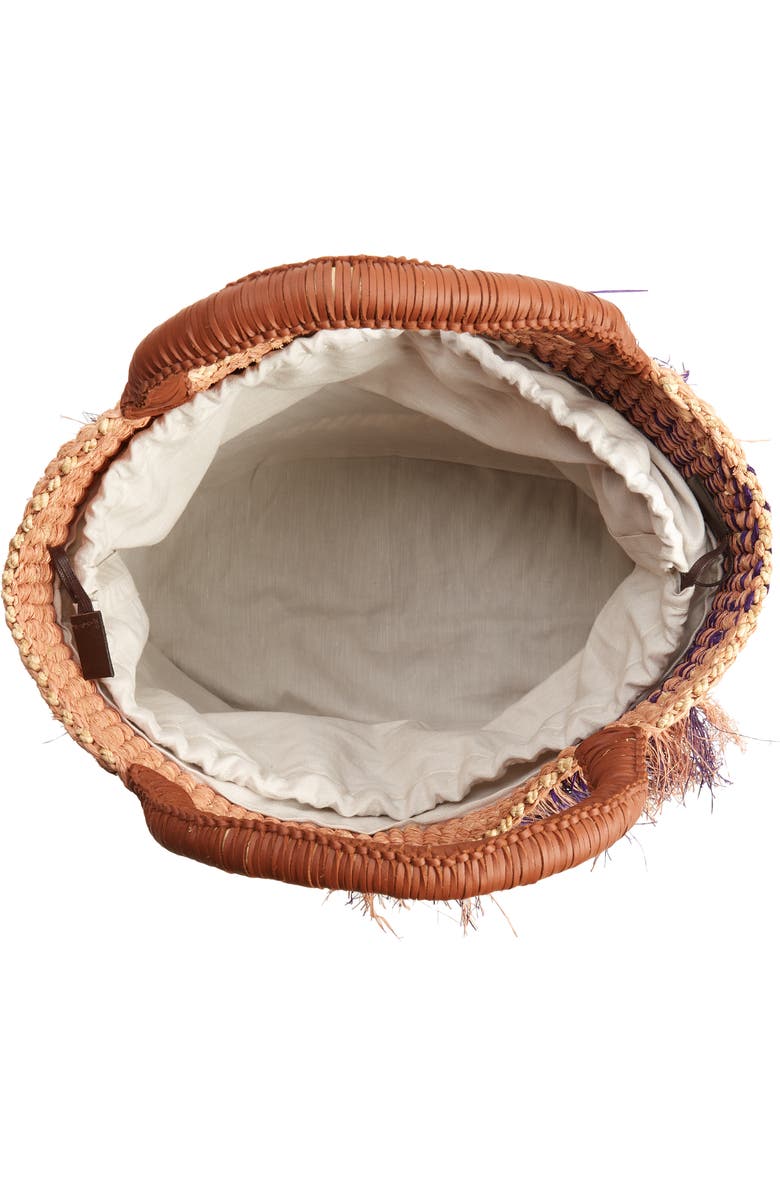 A A K S Oroo Woven Raffia Tote, Alternate, color,