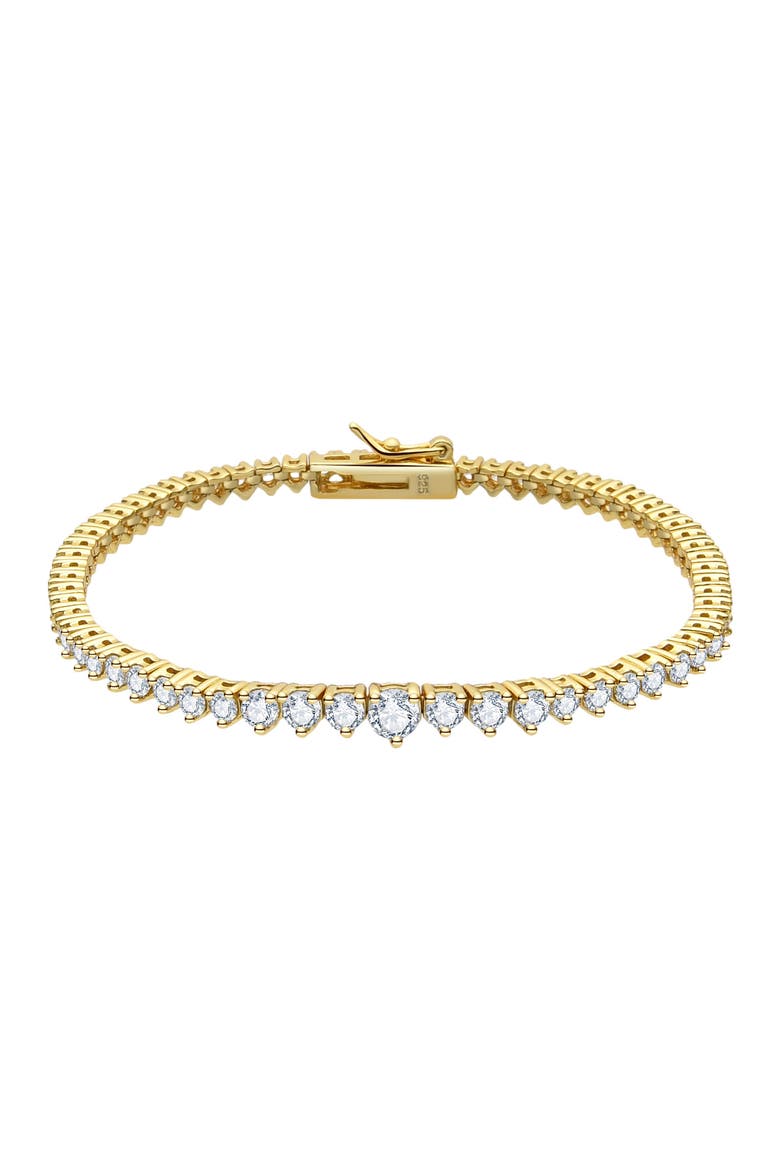 Vanderbilt Crystal Bracelet, Main, color, Gold