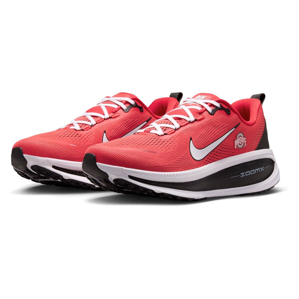 Men's Nike Ohio State Buckeyes Vomero 18 Running Shoes, Main, color, Red