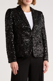 Love Token Jensen Sequin Blazer