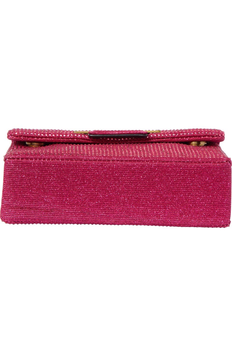 Kurt Geiger London Brixton Mini Plate Rhinestone Crossbody Bag, Alternate, color,