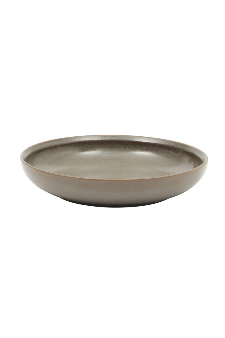 Beckett 4-Piece Stoneware Shallow Pasta Bowls Set, Microwave & Dishwasher Safe, Alternate, color, Multicolors