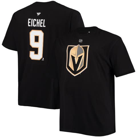 Men's Fanatics Branded Jack Eichel Black Vegas Golden Knights Big & Tall Name & Number T-Shirt