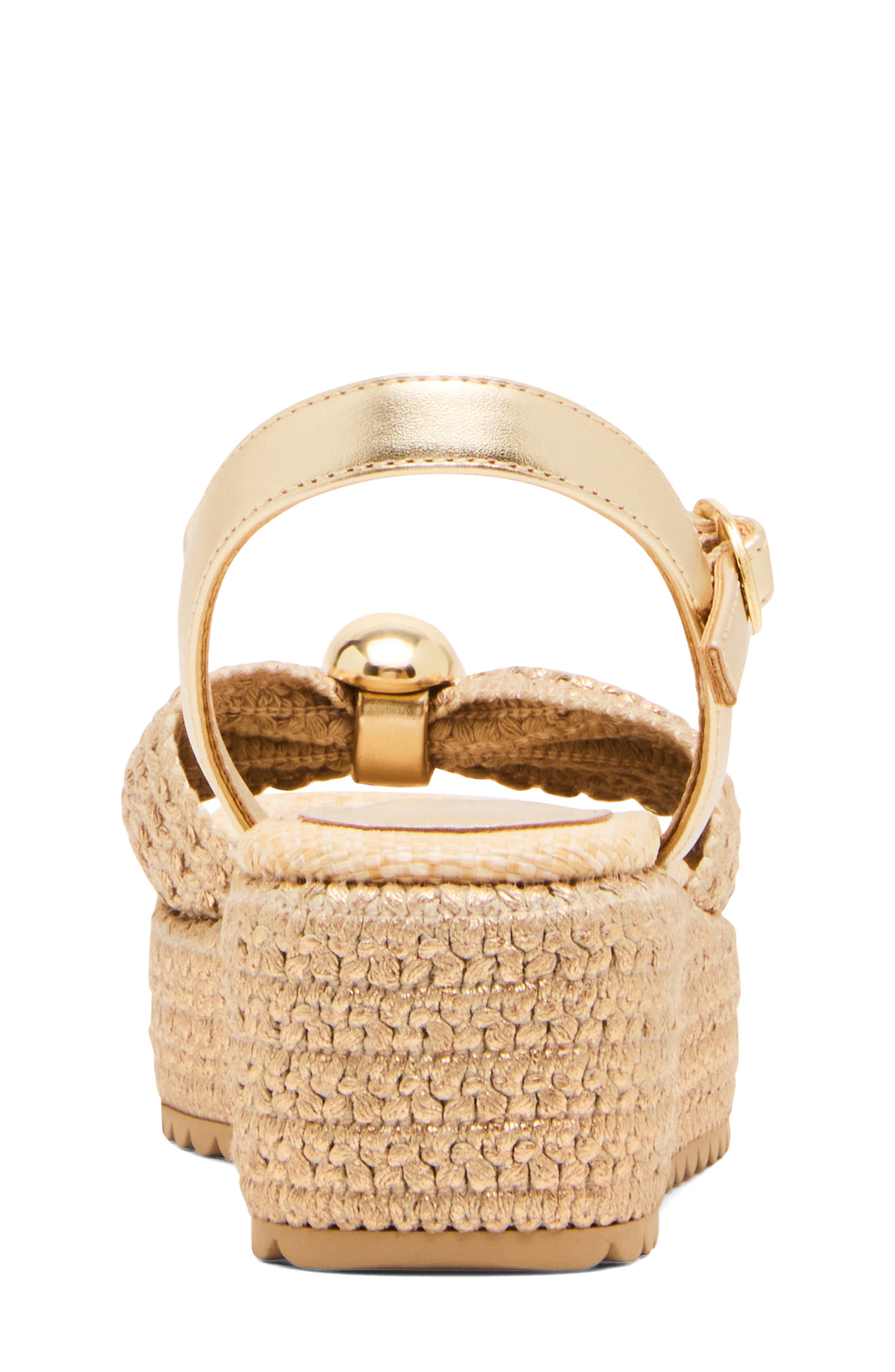 Kids' JChyna Espadrille Sandal, Alternate, color, GOLD