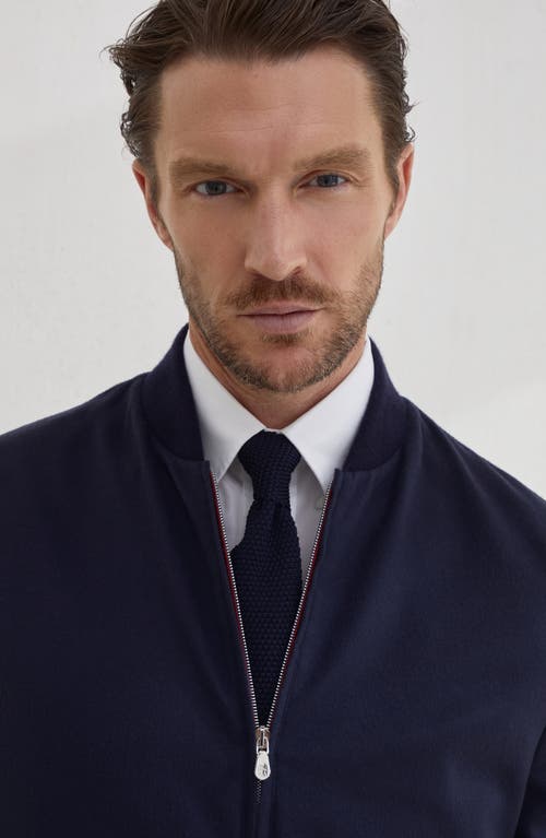 Brunello Cucinelli Knit Necktie In Black