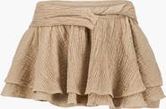 SAEMDI Sahara Asymmetric Mini Skirt