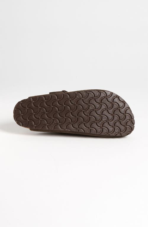 Birkenstock Boston Soft Footbed Clog In Brown