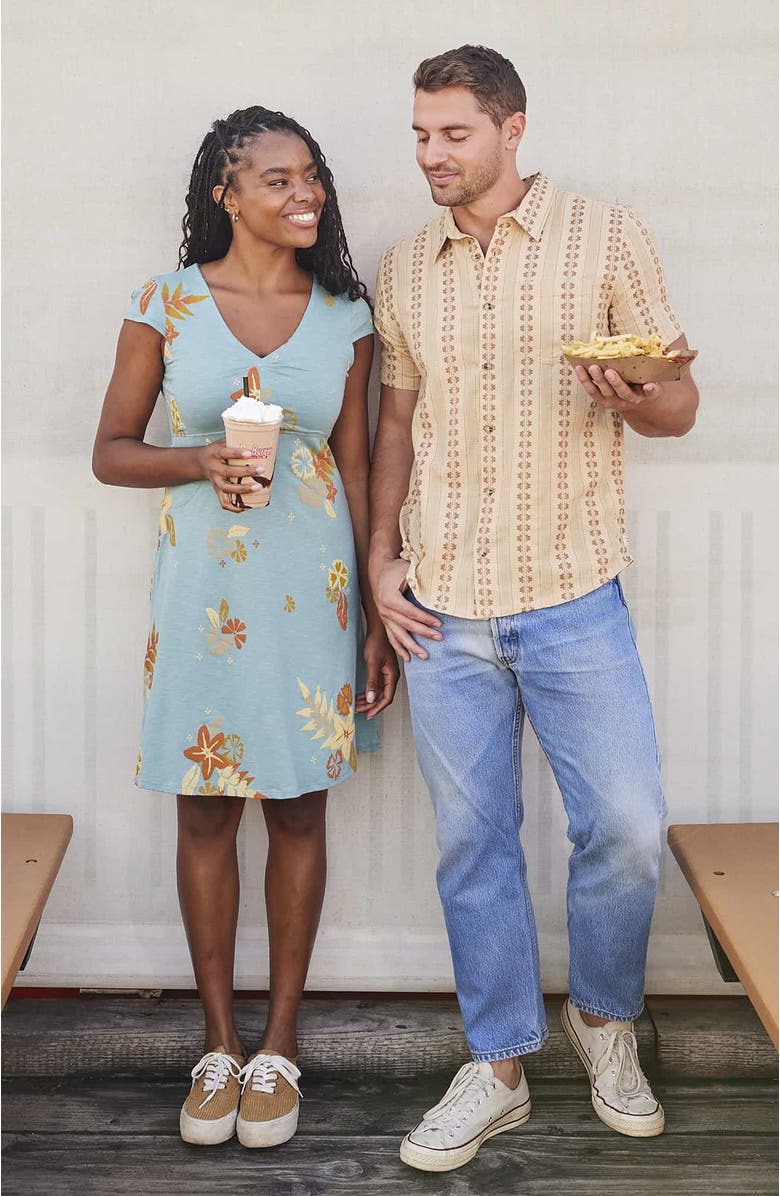 Toad & Co Treescape Short Sleeve Shirt, Alternate, color,