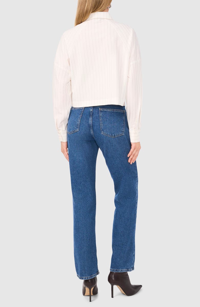 Halogen<sup>®</sup> Stripe Button-Up Top, Alternate, color,