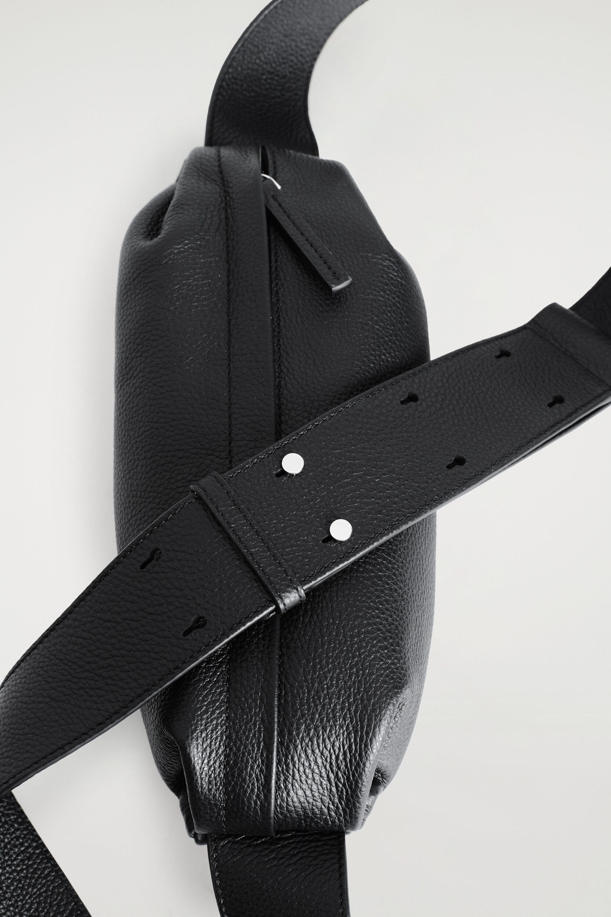 Module Crossbody Bag - Leather, Alternate, color, BLACK
