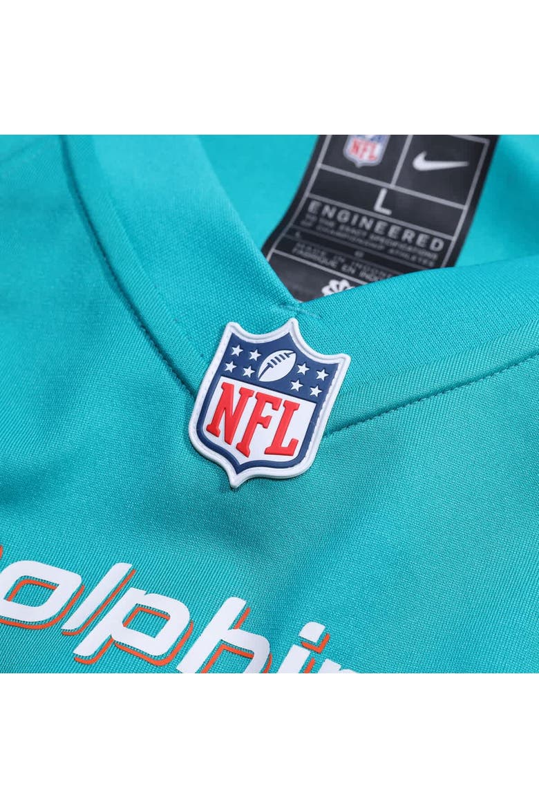 Men's Nike Chop Robinson Aqua Miami Dolphins  Player Game Jersey, Alternate, color, Aqua