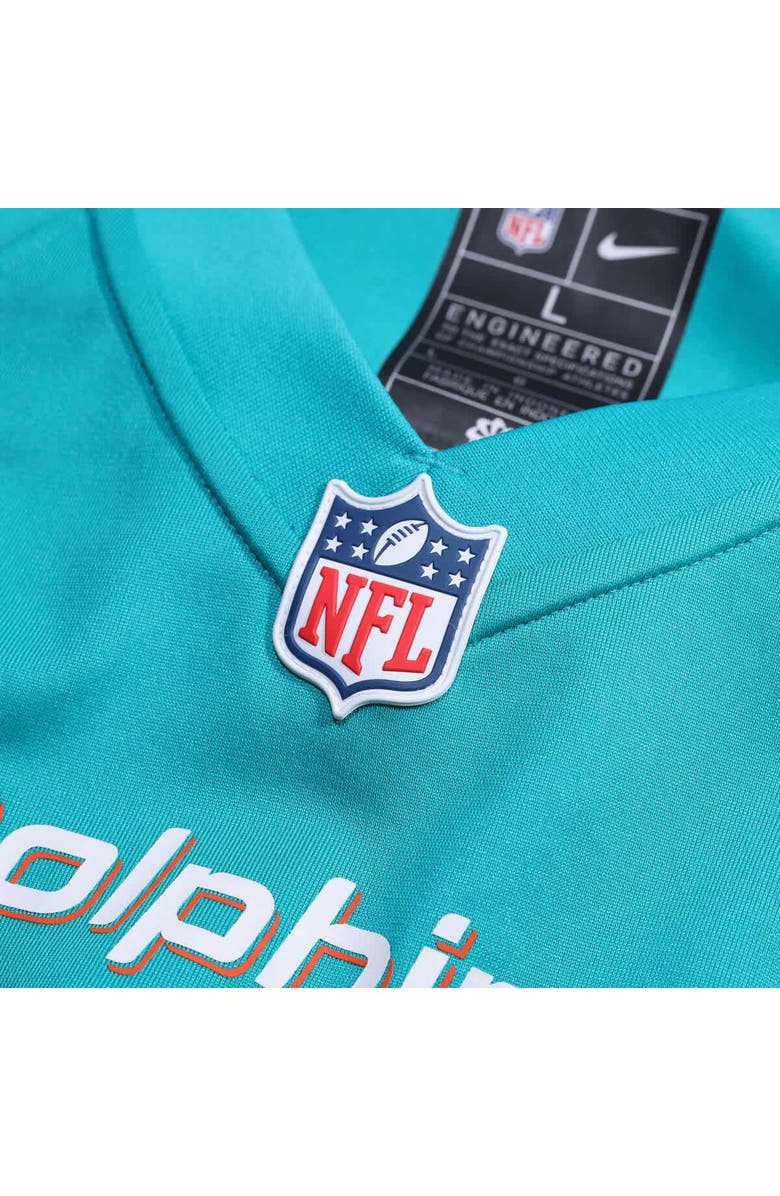 Nike Men's Nike Chop Robinson Aqua Miami Dolphins Player Game Jersey, Alternate, color, Aqua