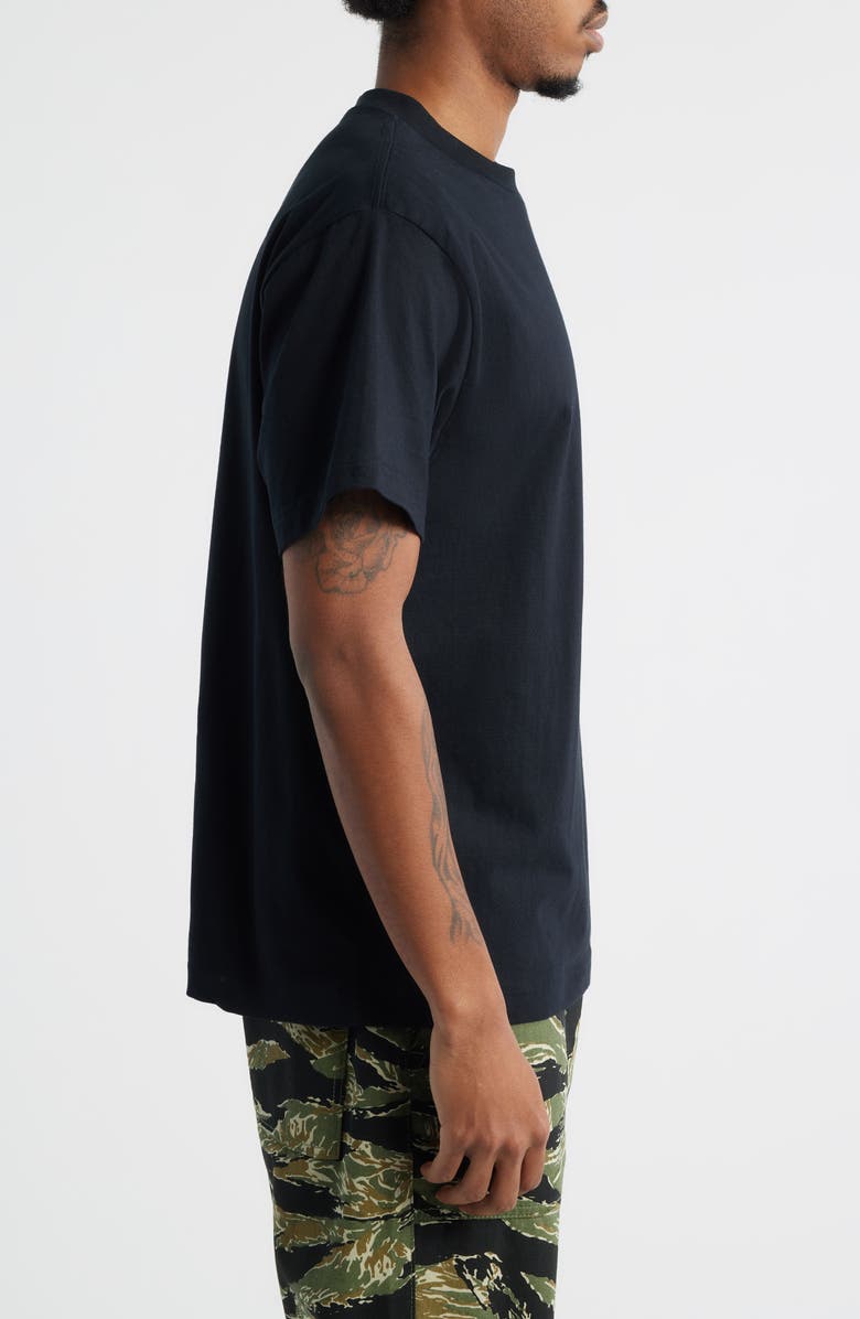 Service Works Trademark Organic Cotton Graphic T-Shirt, Alternate, color, Black