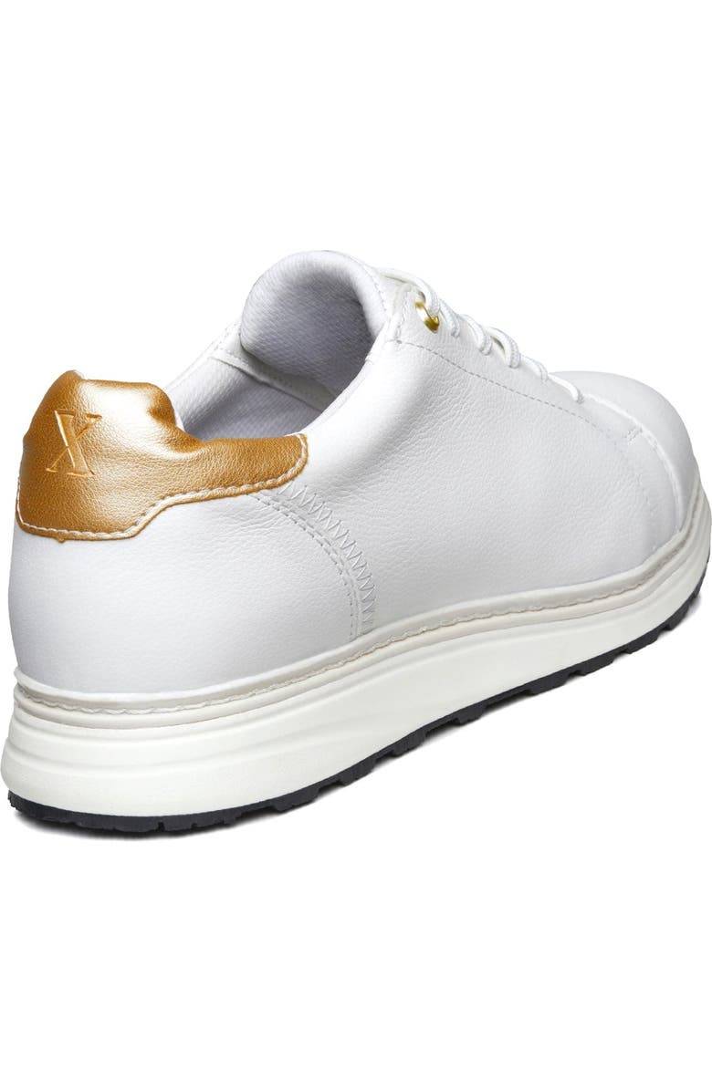 Xena Workwear Rogue Steel Toe Leather Work Sneaker, Alternate, color, White