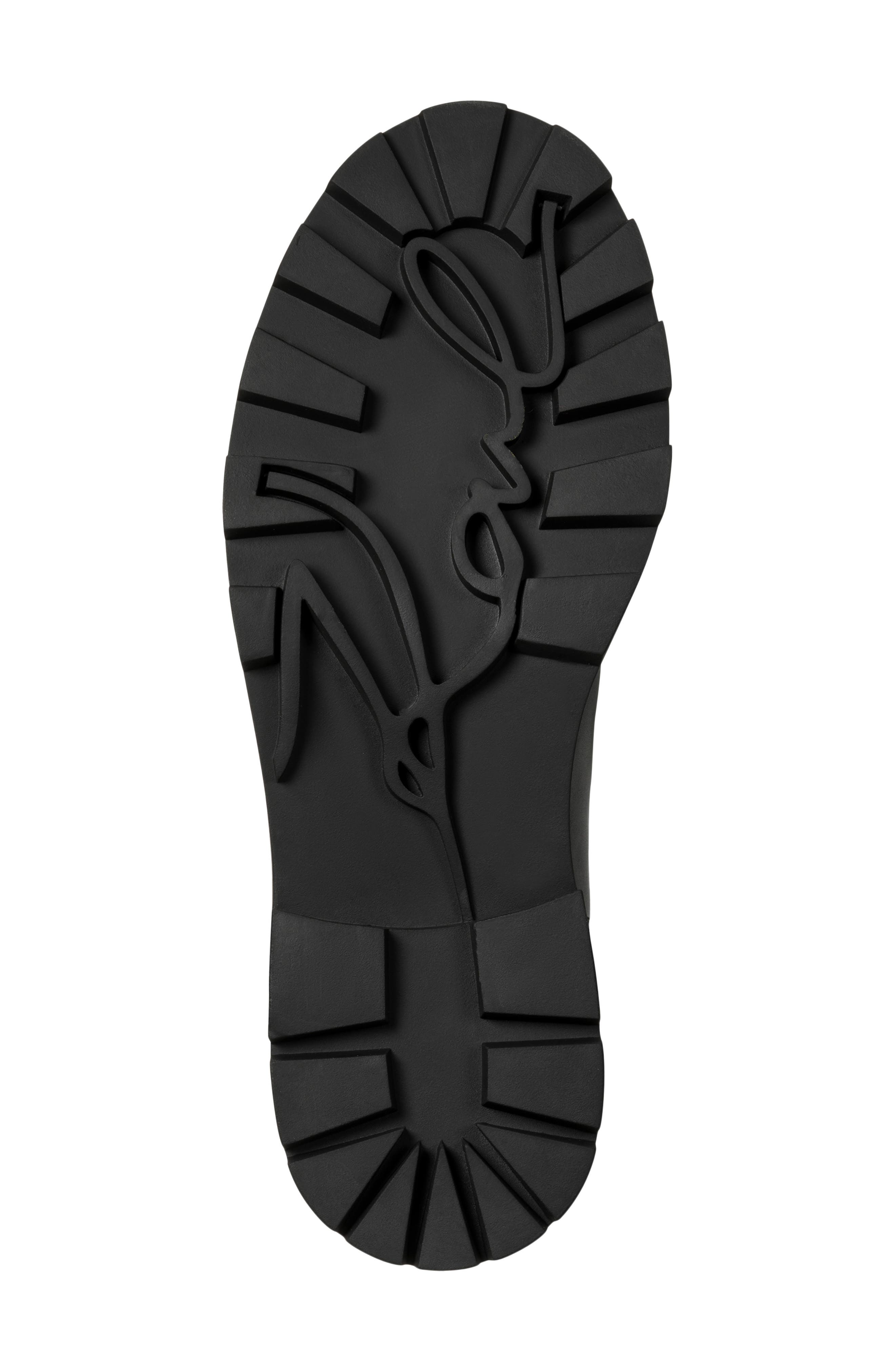 Medina Lug Sole Bootie, Alternate, color, BLACK/ CREAM