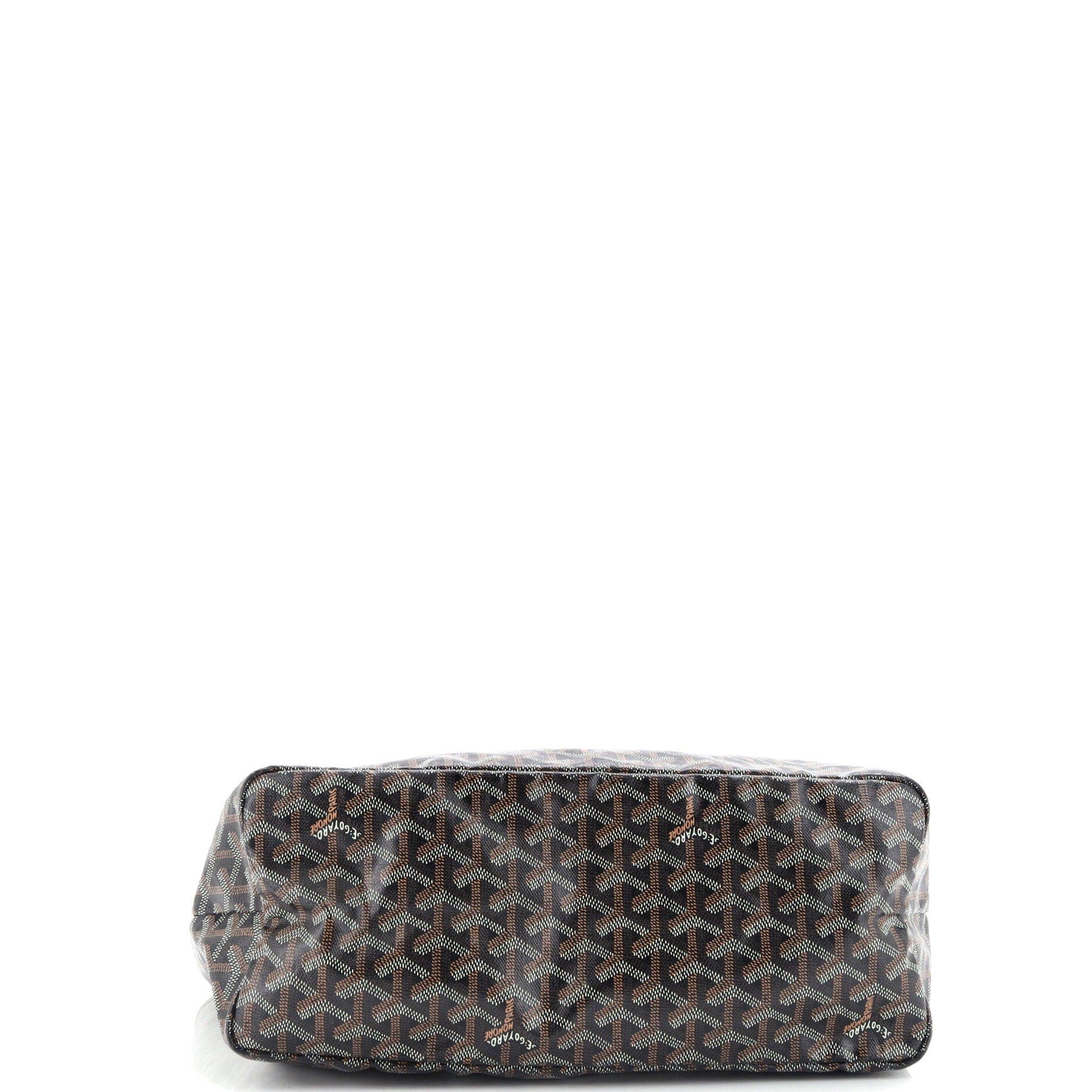 Pre-Owned Goyard Saint Louis Tote Coated Canvas PM, Alternate, color, 