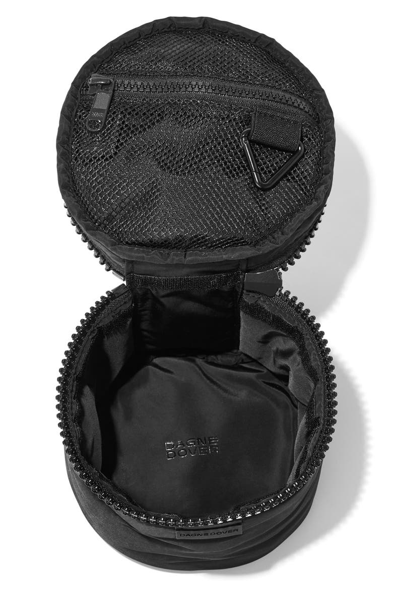 Mila Repreve® Recycled Polyester Small Toiletry Organizer Bag, Alternate, color, ONYX
