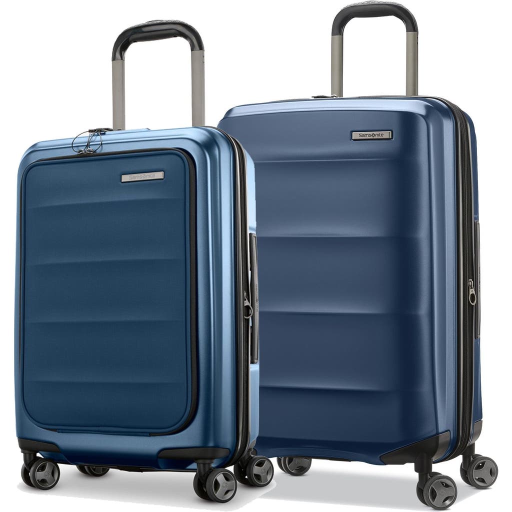 Samsonite Octiv 2-piece Set (pro 21/24) Hardside Spinner In Blue