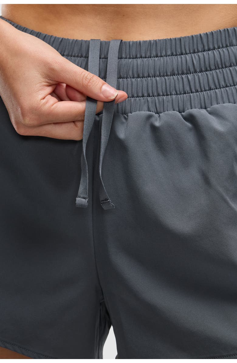 Peloton High Rise 3" Run Short, Alternate, color, Dark Grey