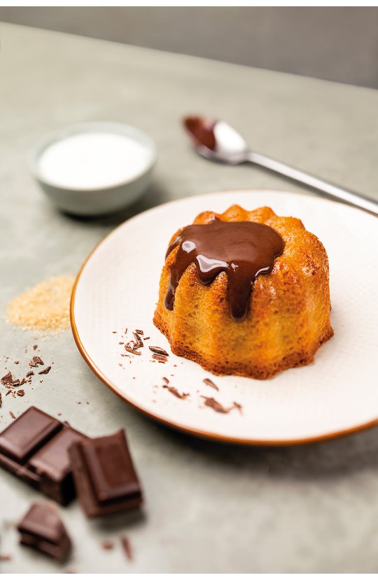 Silpat Perfect Non-Stick Fluted Cake Mold, Alternate, color, Orange