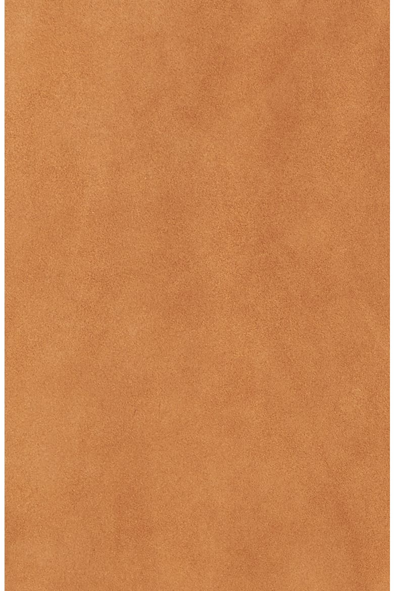 Suede Moto Jacket, Alternate, color, TAN COGNAC