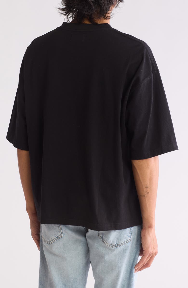 HONOR THE GIFT Crest Logo Embroidered Box T-Shirt, Alternate, color,