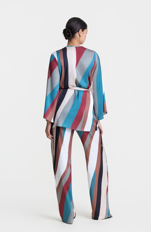 Diarrablu Leer Pants In Blue