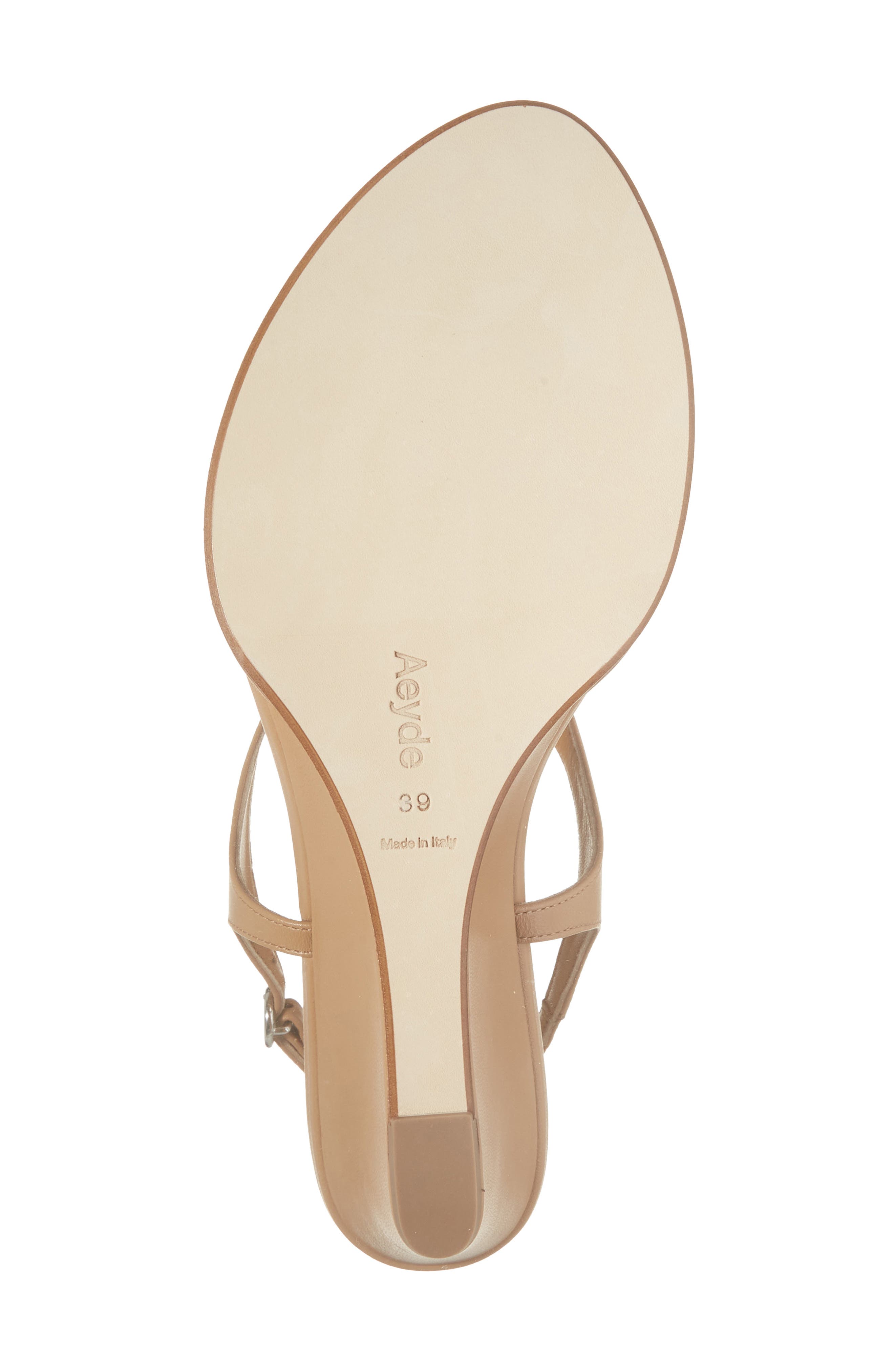 Roose Slingback Wedge Sandal, Alternate, color, HAZELNUT