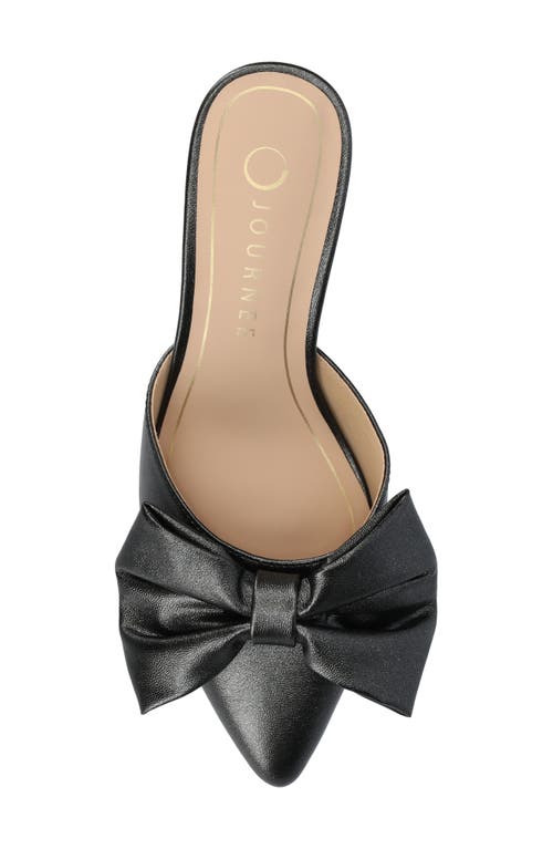 Journee Collection Tiarra Mule Pump In Black