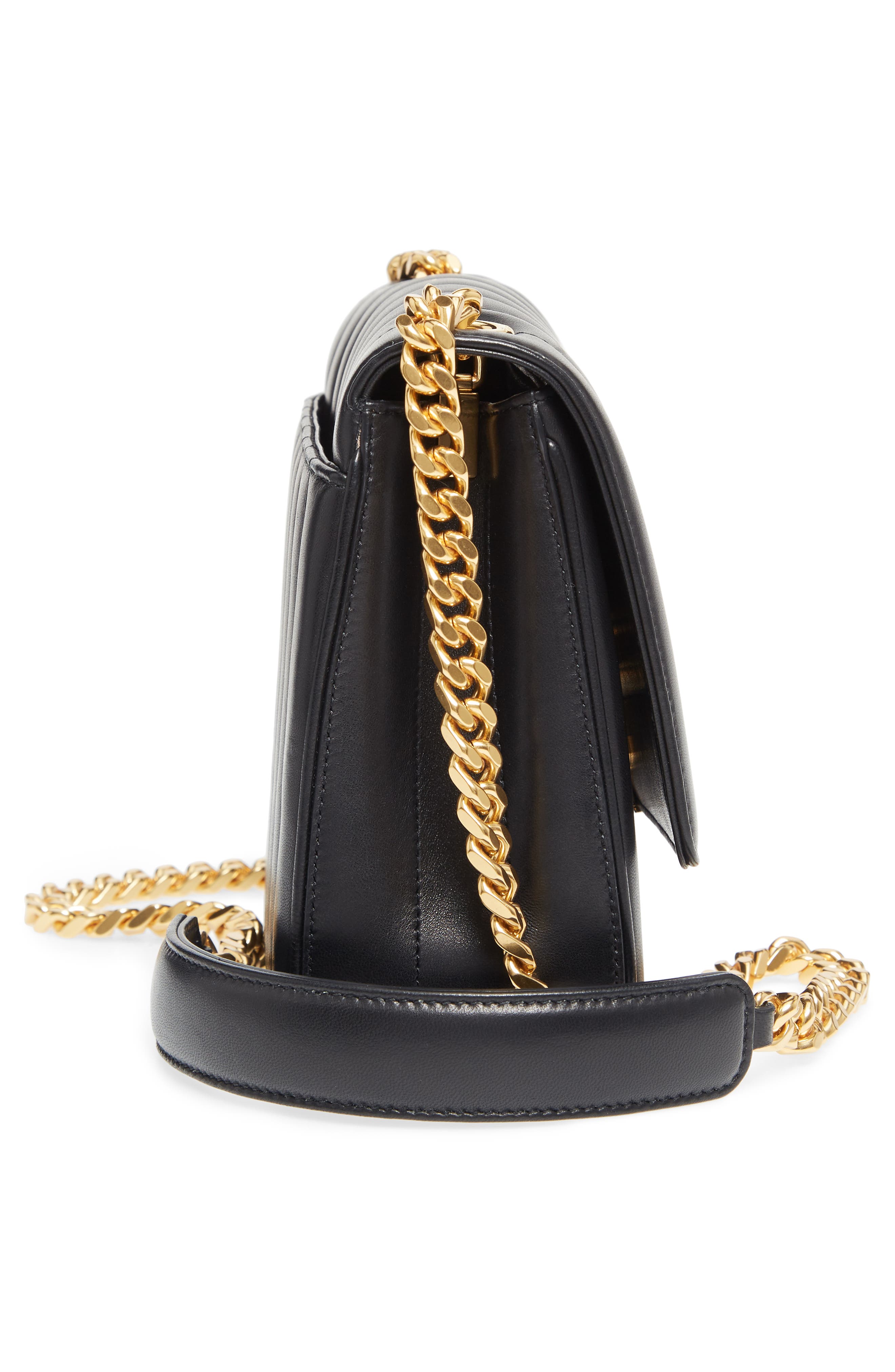 Saint Laurent Medium Vicky Leather Crossbody Bag, Alternate, color, 