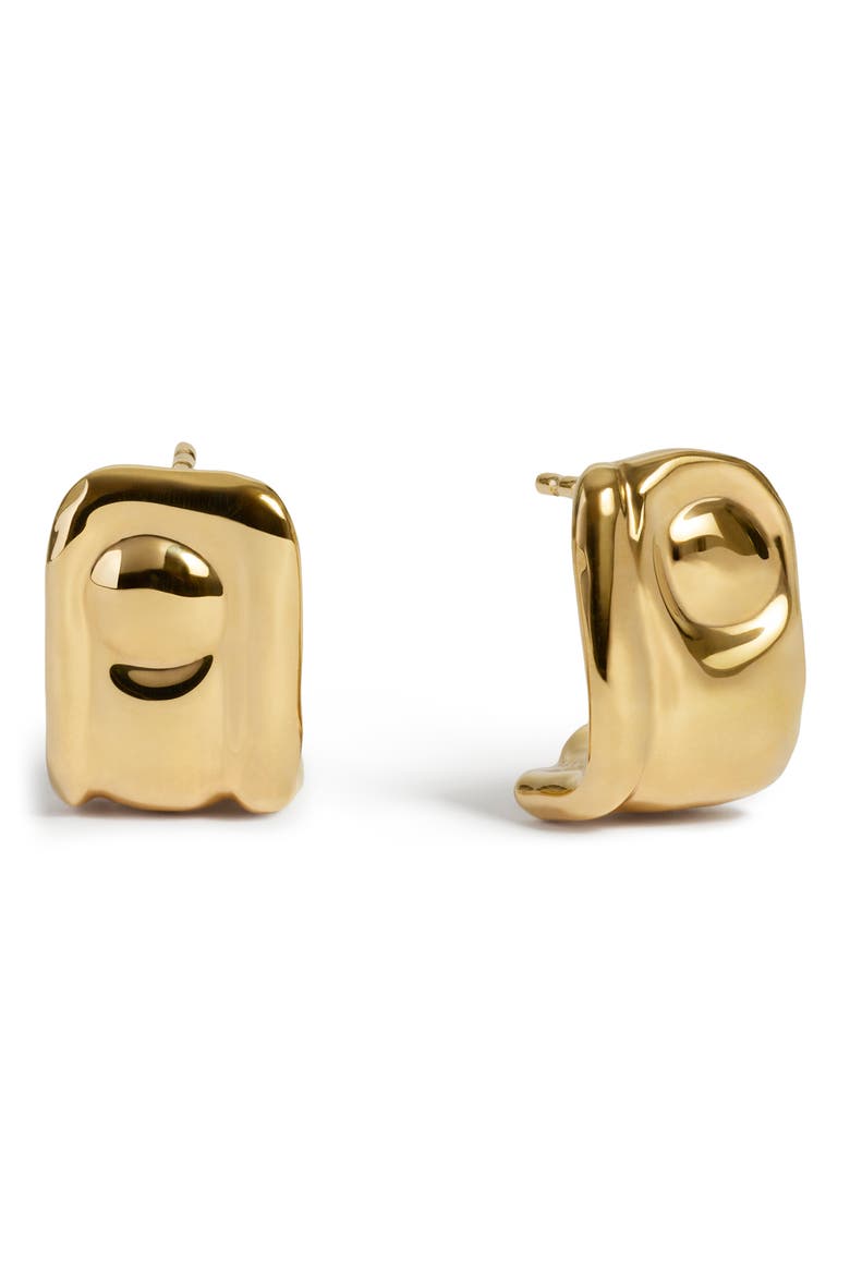 Amaia 18k Gold Vermeil Small Hoop Earrings, Main, color, 18K GOLD VERMEIL