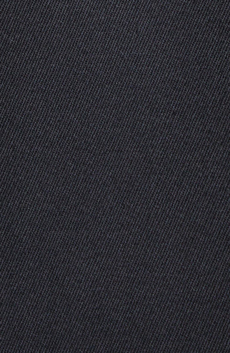 Balenciaga Boxy Wool Crop Jacket, Alternate, color, Black