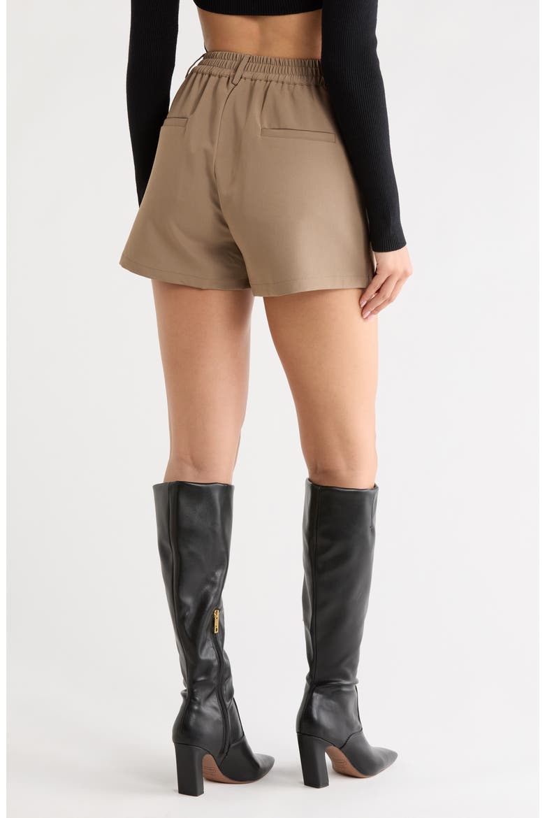Mable Shorts, Alternate, color, MOCHA