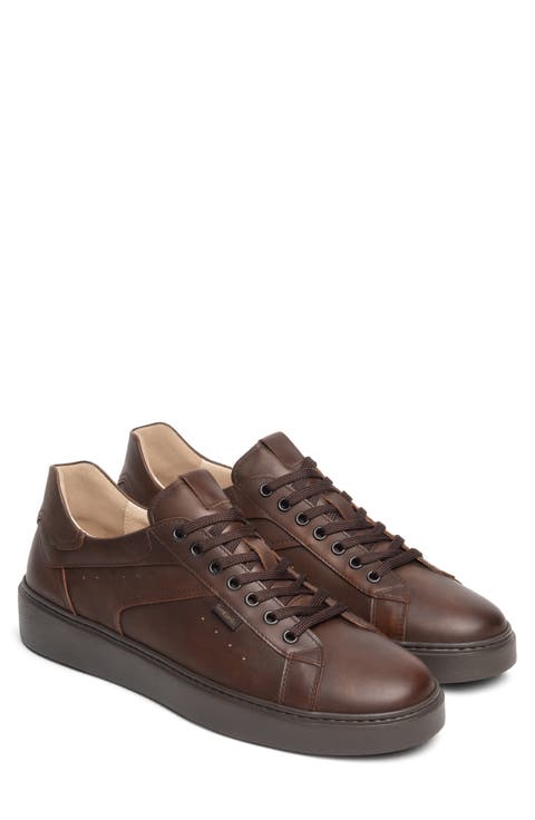 Leather Low Top Sneaker