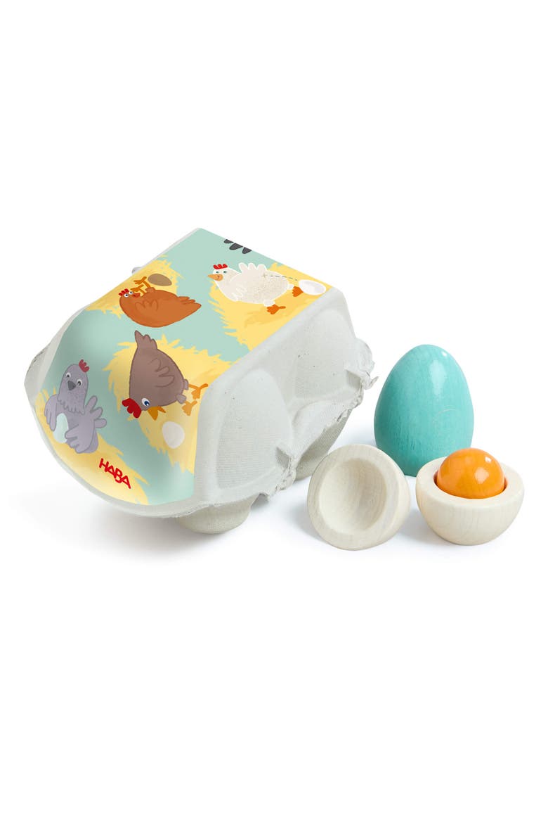Creative Play - Wooden Eggs Play Food Set, Main, color, Multi