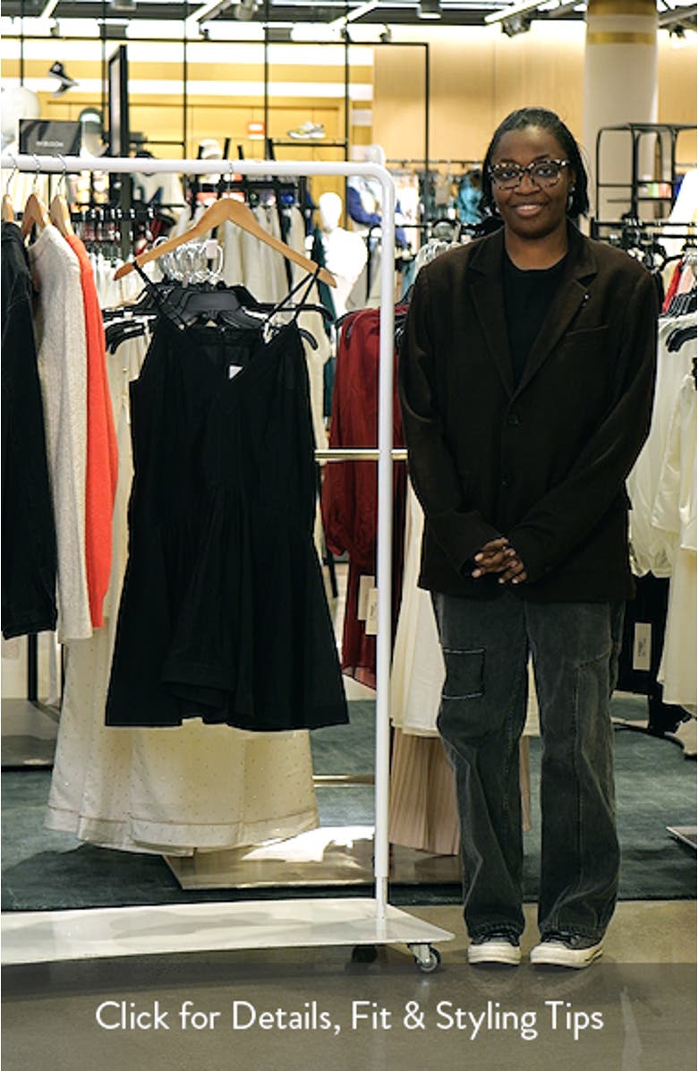 Danielle Cotton Blend Minidress, sales video thumbnail