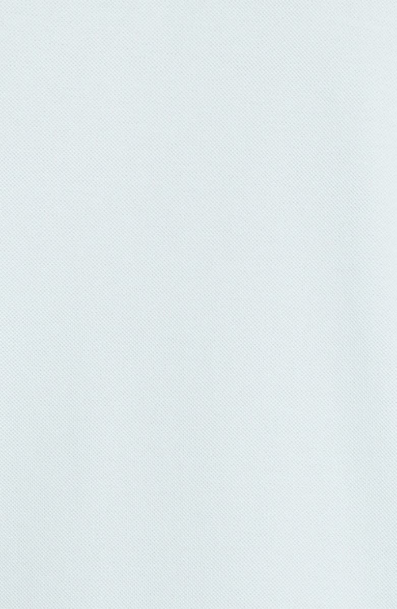 Moncler Logo Patch Cotton Piqué Polo, Alternate, color, Baby Blue