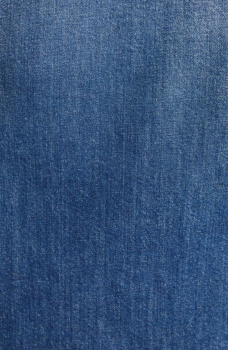 Dolce&Gabbana Distressed Stretch Denim Trucker Jacket, Alternate, color, 