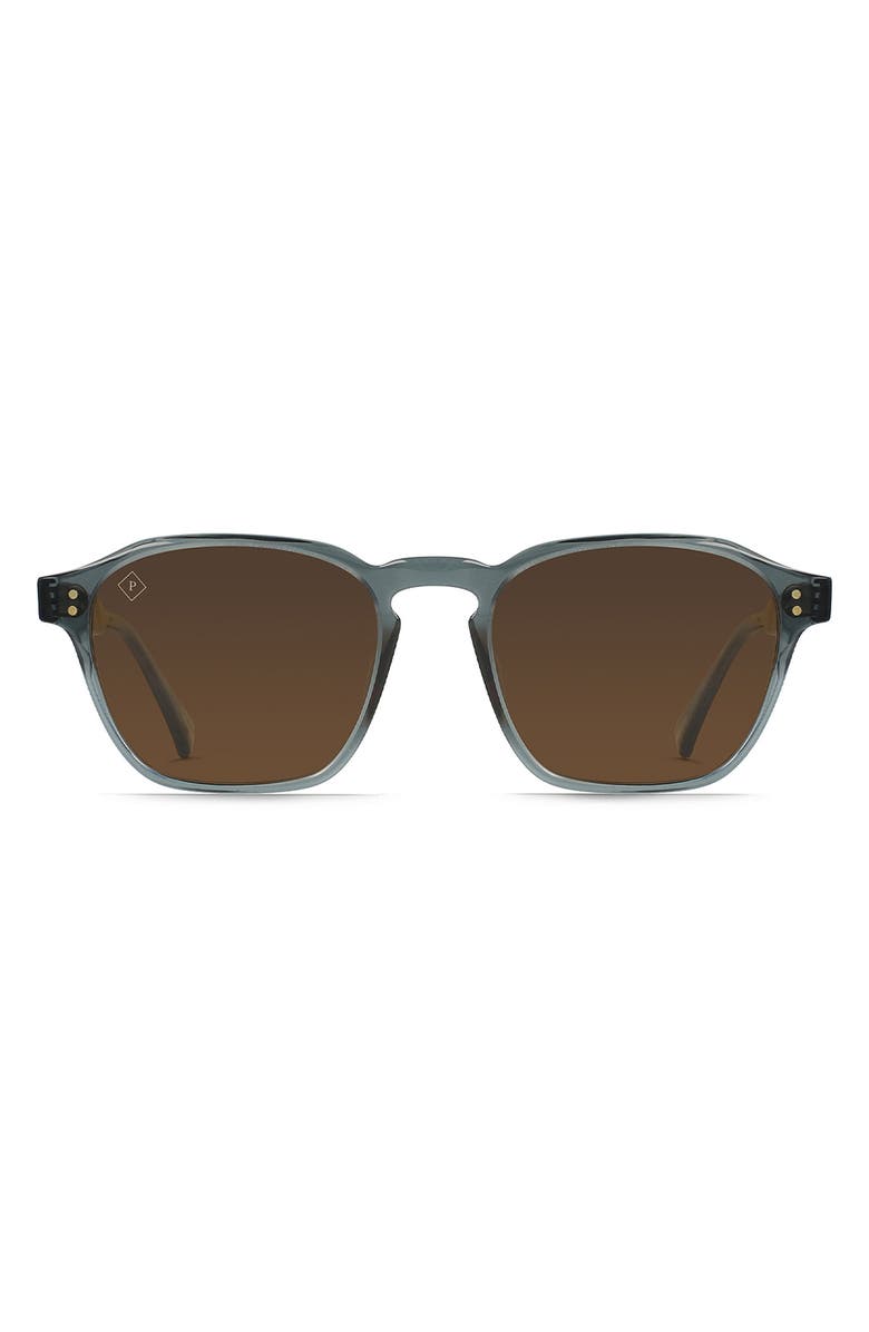 RAEN Aren 53mm Polarized Round Sunglasses, Main, color, 
