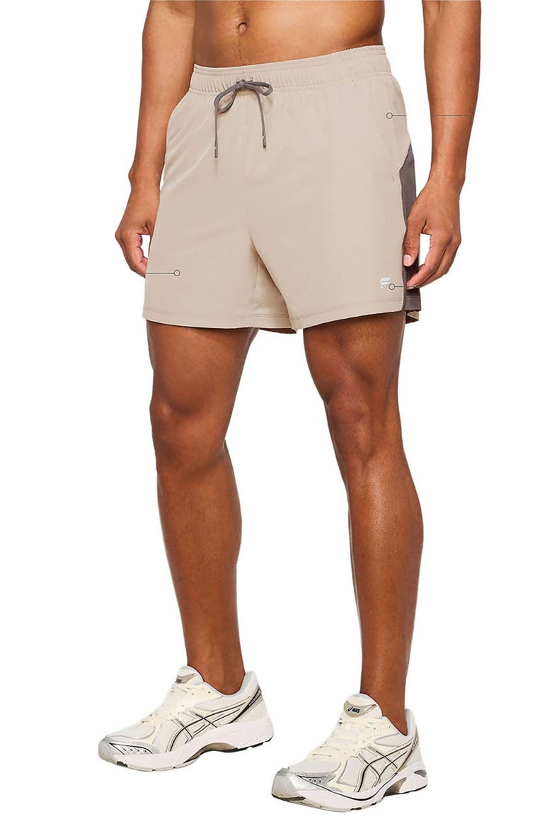 Men's The O2 Run Short Lined 5in, Alternate, color, Brutalist Khaki / Taupe Slate